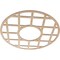 Ekena Millwork O'Neal Wood Fretwork Pierced Ceiling Medallion, Alder, 40"OD x 14 1/2"ID x 3/8"T CMWP40X40X0375ONAL - alternate 4